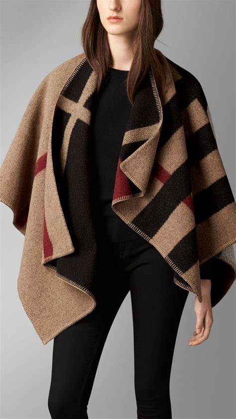 burberry capes ponchos|burberry poncho shawl pockets.